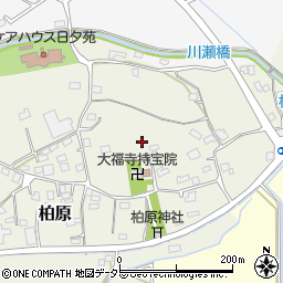 千葉県市原市柏原周辺の地図