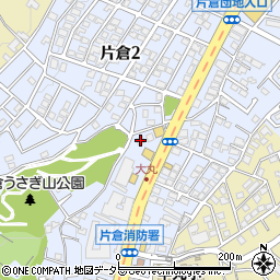 片倉ハイムＢ棟周辺の地図