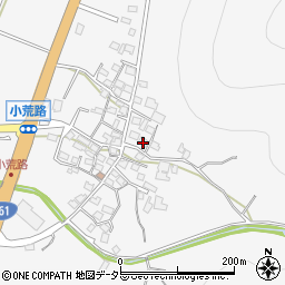 滋賀県高島市マキノ町小荒路571周辺の地図