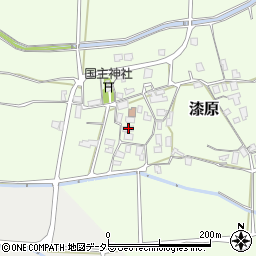鳥取県東伯郡湯梨浜町漆原327周辺の地図