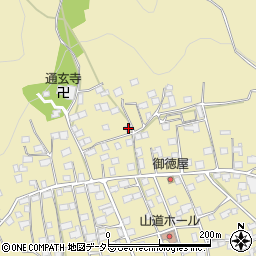 山梨県南都留郡鳴沢村286周辺の地図