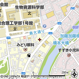 島根県松江市学園2丁目28-26周辺の地図
