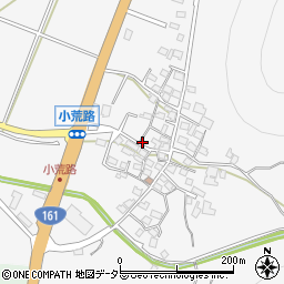 滋賀県高島市マキノ町小荒路496周辺の地図