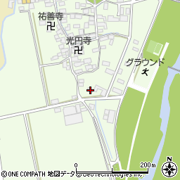 滋賀県長浜市高月町雨森1245周辺の地図
