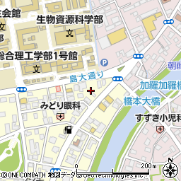 島根県松江市学園2丁目28周辺の地図