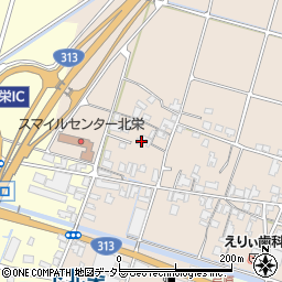 鳥取県東伯郡北栄町弓原383周辺の地図