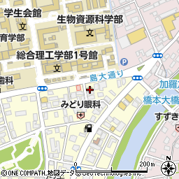 島根県松江市学園2丁目28-6周辺の地図