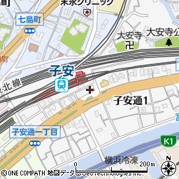 ライト子安駅前ビル周辺の地図