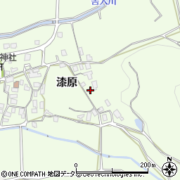 鳥取県東伯郡湯梨浜町漆原127周辺の地図