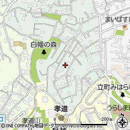 神奈川県横浜市神奈川区白幡西町18周辺の地図