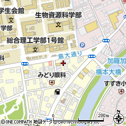 島根県松江市学園2丁目28-8周辺の地図
