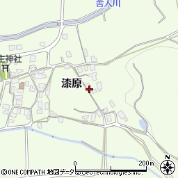 鳥取県東伯郡湯梨浜町漆原126周辺の地図