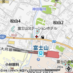 山梨県家庭教師協会富士吉田事務局周辺の地図