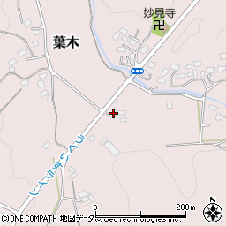 千葉県市原市葉木562周辺の地図