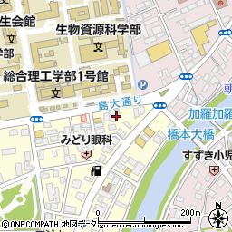 島根県松江市学園2丁目28-10周辺の地図