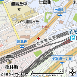 神奈川トヨタ商事周辺の地図
