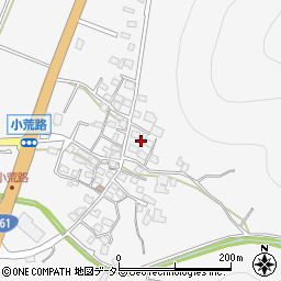 滋賀県高島市マキノ町小荒路578周辺の地図
