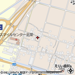 鳥取県東伯郡北栄町弓原376周辺の地図