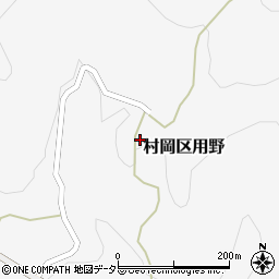 兵庫県美方郡香美町村岡区用野564周辺の地図