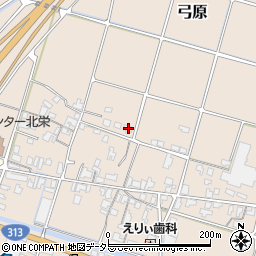 鳥取県東伯郡北栄町弓原208-4周辺の地図