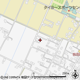 千葉県大網白里市四天木1654-1周辺の地図