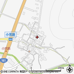 滋賀県高島市マキノ町小荒路577周辺の地図