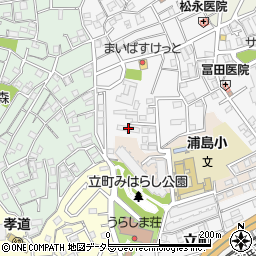 みずほ銀行横浜ハイツ周辺の地図
