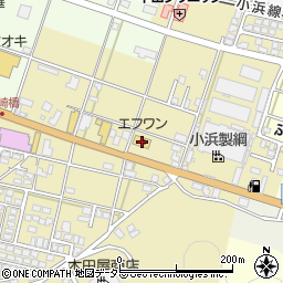 エフワン小浜店周辺の地図