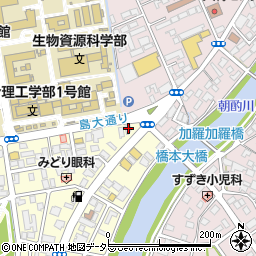 島根県松江市学園2丁目28-17周辺の地図