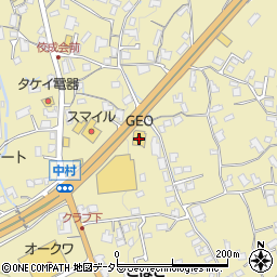 フィットイージー　中津川店周辺の地図