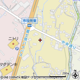 冨士吉田斎場周辺の地図