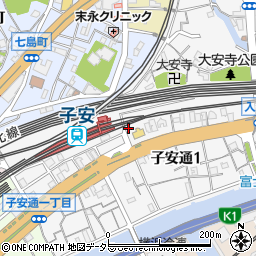 櫛田ビル周辺の地図