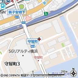 極東開発工業横浜サービスセンター周辺の地図