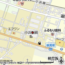 小浜製綱株式会社　本社工場周辺の地図