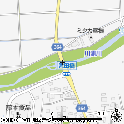 滝田橋周辺の地図
