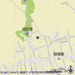 山梨県南都留郡鳴沢村310-2周辺の地図