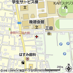 神奈川県厚木市三田346周辺の地図