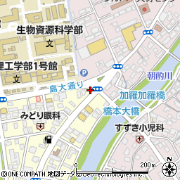 島根県松江市学園2丁目28-18周辺の地図