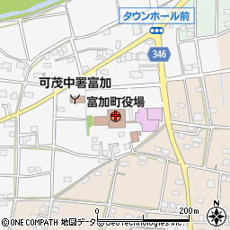 岐阜県加茂郡富加町周辺の地図