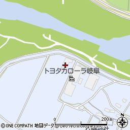 岐阜県関市戸田595周辺の地図