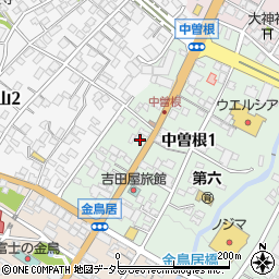 内藤楽器株式会社　富士吉田営業所周辺の地図