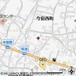 神奈川県横浜市旭区今宿西町343-1周辺の地図