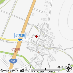 滋賀県高島市マキノ町小荒路483周辺の地図