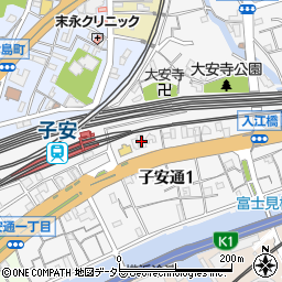 コートアベニュー横浜周辺の地図