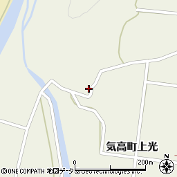 鳥取県鳥取市気高町上光673周辺の地図