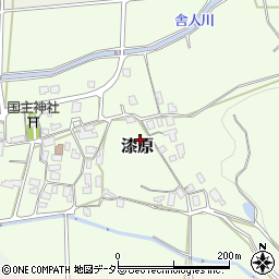 鳥取県東伯郡湯梨浜町漆原260周辺の地図