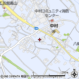 長野県飯田市中村1207周辺の地図