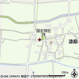 鳥取県東伯郡湯梨浜町漆原307周辺の地図