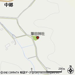 葦田神社周辺の地図