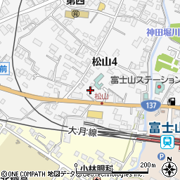 株式会社アサヒ総合サービス　富士吉田営業所周辺の地図